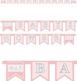 Letterslinger Babyshower meisje