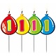Nummer kaarsje ballon cijfer 1