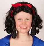 Pruik kind Sneeuwwitje