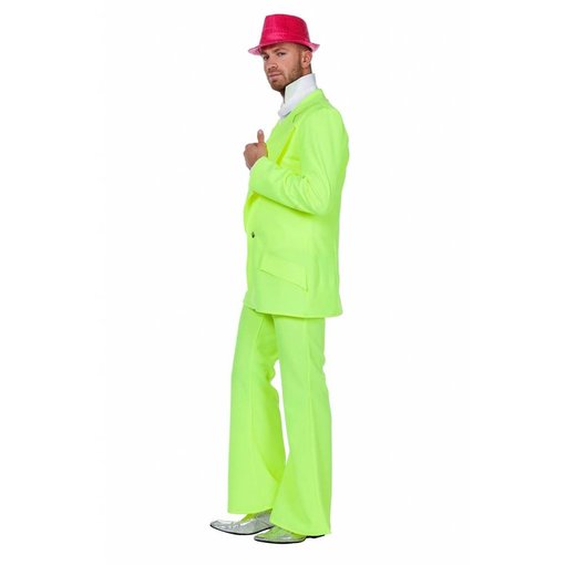 Disco Fever 80's pak neon geel