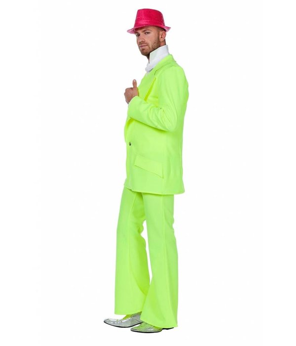 Disco Fever 80's pak neon geel