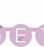 Letterslinger hoera getrouwd