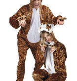 Volwassenenkostuum Tijger pluche