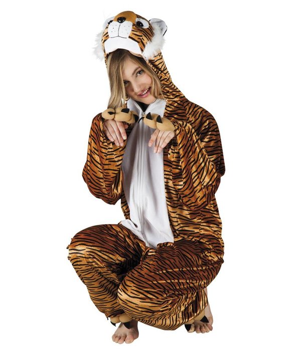 Volwassenenkostuum Tijger pluche