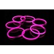 Glow in Dark armbanden roze 100 stuks