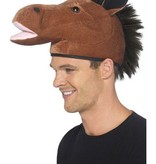 Paardenhoed met manen