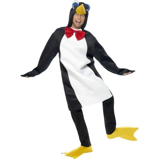 Pinguin bodysuit kostuum