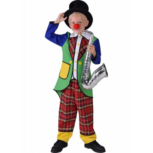 Kostuum clown Pipo jongen