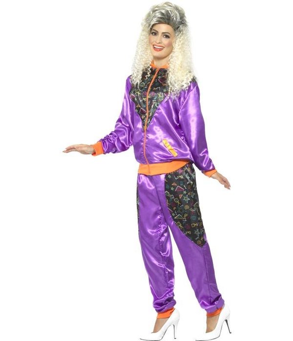 Retro fout disco kostuum vrouw