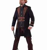 Steampunk heer kostuum elite