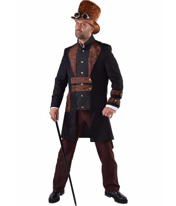 Поношенный костюм. Steampunk man Carnival Costume.