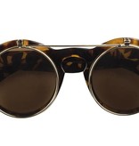 Bril Vintage flip-up