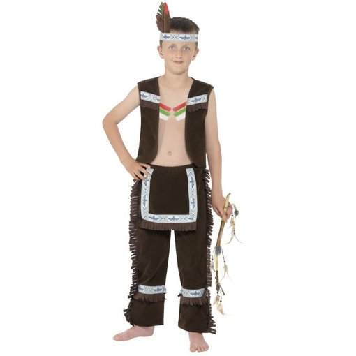Indiaanse jongen kinderen kostuum