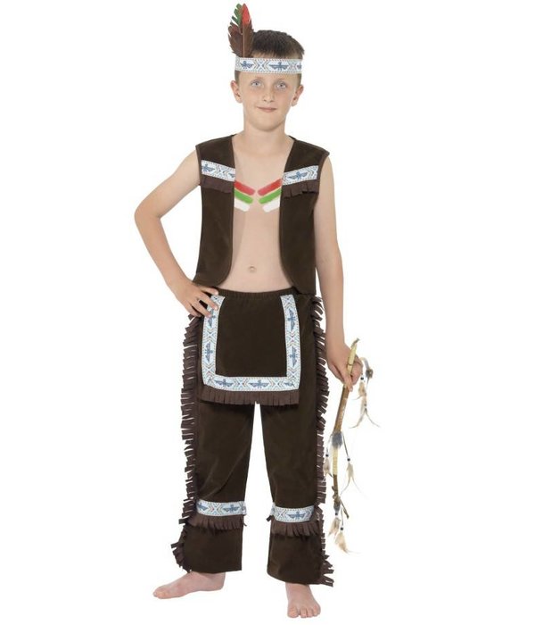 Indiaanse jongen kinderen kostuum