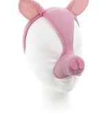 Dierenmasker varken met geluid