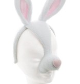 Dierenmasker Konijn met geluid