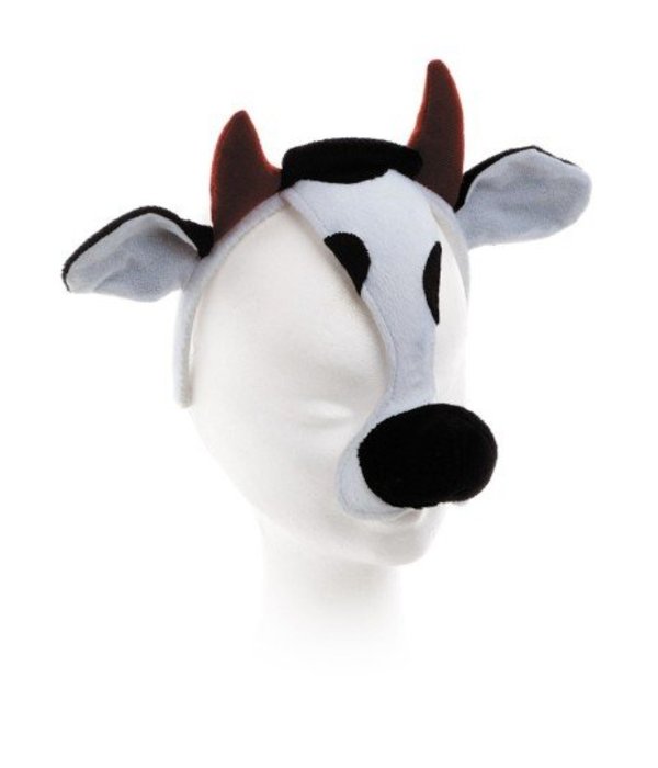 Dierenmasker Koe met geluid