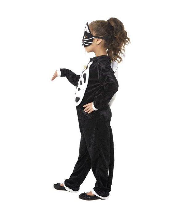 Kinder kattenkostuum zwart