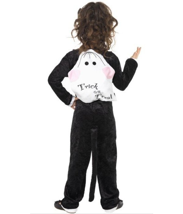 Kinder kattenkostuum zwart