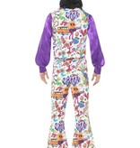 Jaren 60 Hippie kostuum Groovy