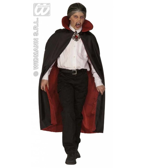 Luxe gevoerde cape (115cm)