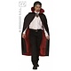 Luxe gevoerde cape (115cm)