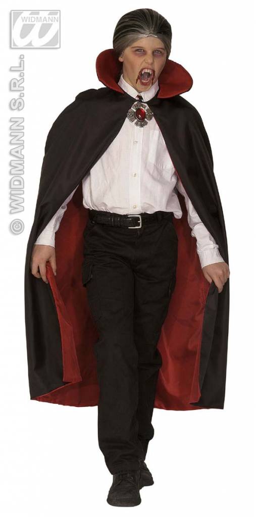 Luxe gevoerde cape (115cm)