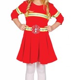 Brandweer meisjes kostuum