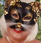 Oogmasker kat glitter