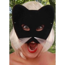 Oogmasker kat zwart