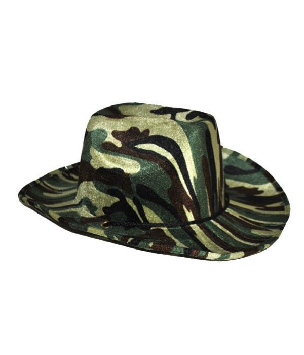 Legerhoed cowboy camouflage