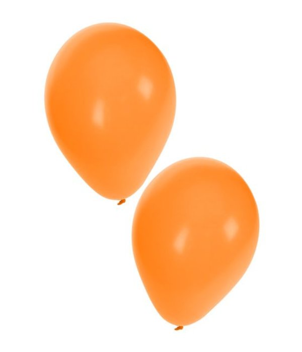 Ballonnen 50x oranje