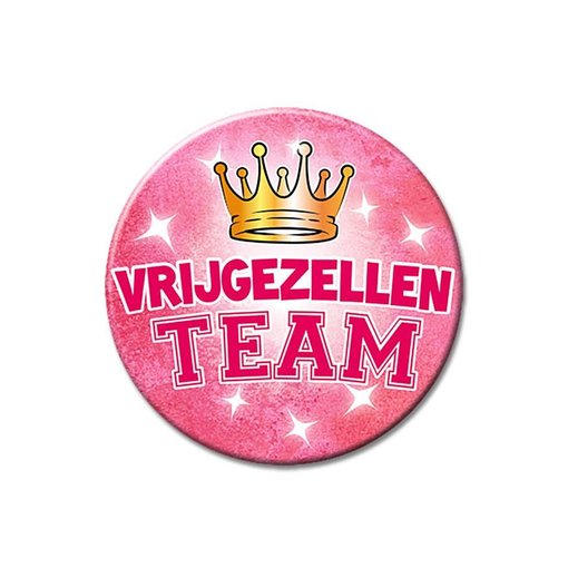 XL Button vrijgezellen team