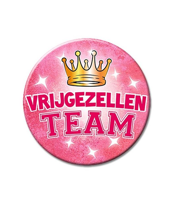 XL Button vrijgezellen team