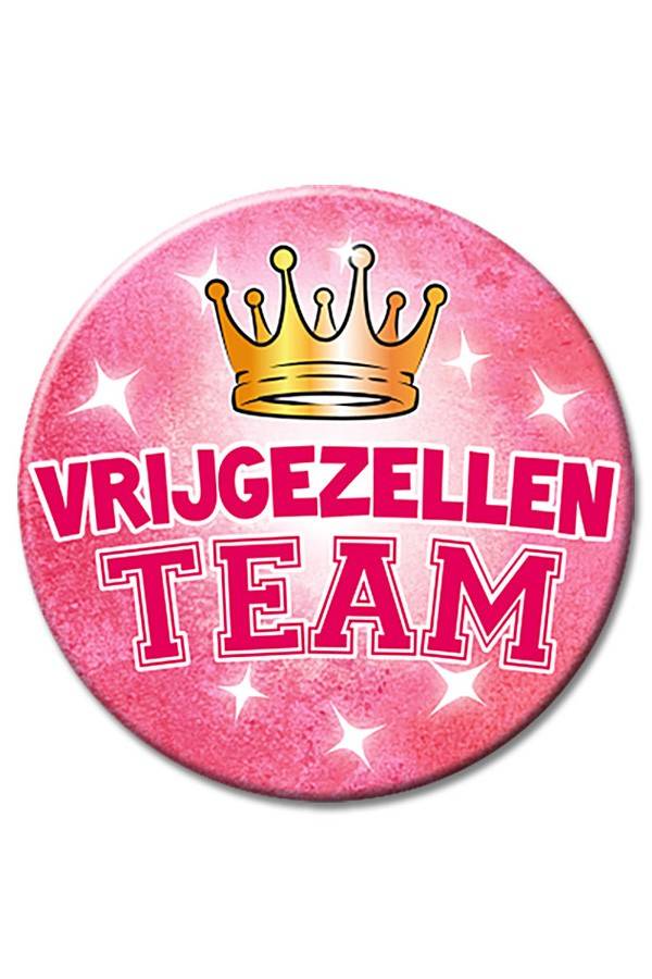 XL Button vrijgezellen team afbeelding