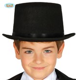 Hoge hoed zwart kind