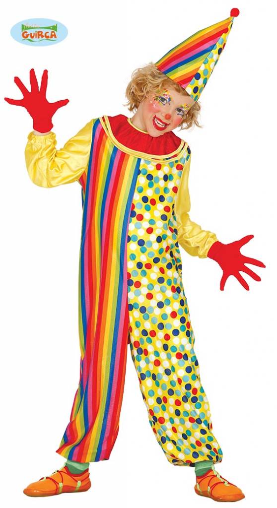 Clown verkleedpakje kind afbeelding