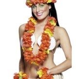 Hawaii verkleedset rood
