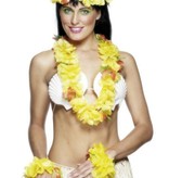 Hawaii verkleedset geel