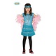 Flapper kostuum meisje blauw