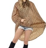 Party Poncho festival Giraffe