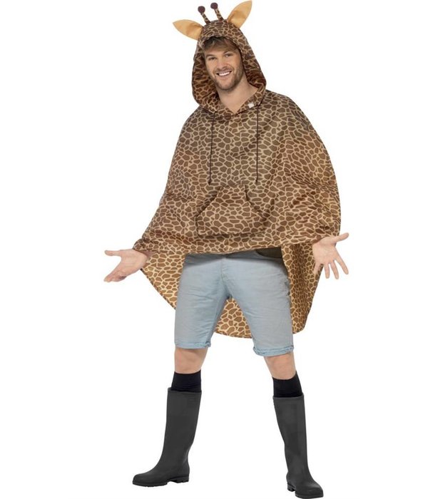Party Poncho festival Giraffe