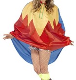 Party Poncho festival papegaai