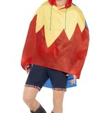 Party Poncho festival papegaai