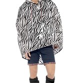 Party Poncho festival zebra