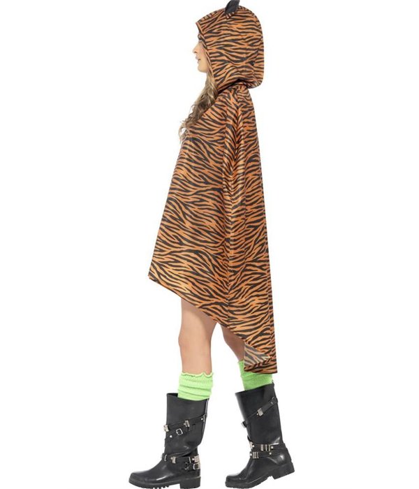 Party poncho festival tijger