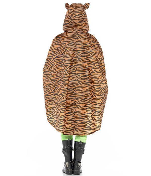 Party poncho festival tijger