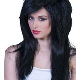Vampiria glamour pruik zwart