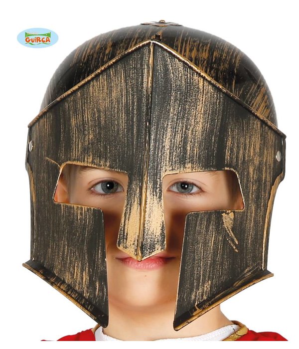 Spartaanse helm kind
