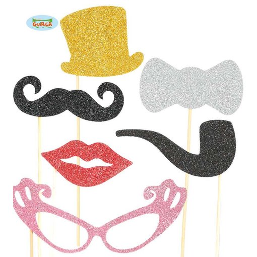 Photo Booth props 6st